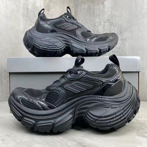 Women's 10XL European Origin Paris Dad Shoes, Heel Lift Thick Sole Colorblock Casual Sports Shoes for Men, Free Shipping