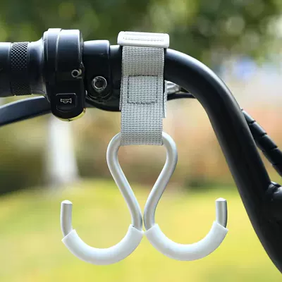 Electric Vehicles, Motorcycles, Other Electric Vehicle Accessories - gray-webbing-aluminum-double-hook-short-style-cursor-no-independent-packaging