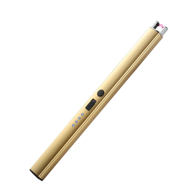 890 ダブルアークイグナイター防風充電式アロマキャンドル点火ガンガス天然ガスパルスライター|undefined