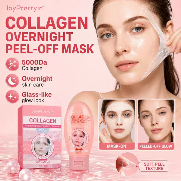 Joyprettyin Collagen Cream Mask Peel-Off Mask Cleans Pores Moisturizing Moisturizing Smear Mask