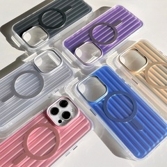 Apple 16promax 携帯電話ケース iphone15Pro 磁気ケース 13/14 新しい保護カバーに適したスーツケース