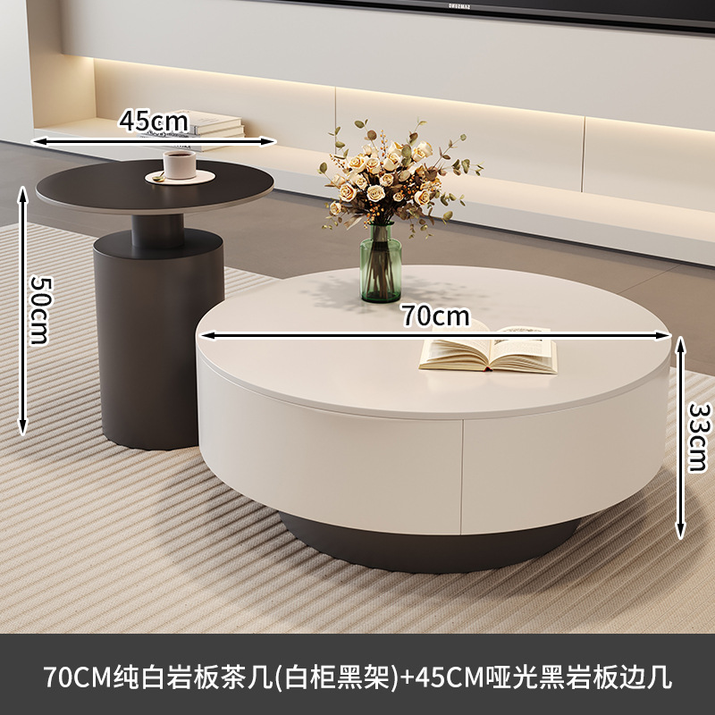 흰색 캐비닛과 검정색 프레임 무광 흰색 70+ 무광 검정색 45
