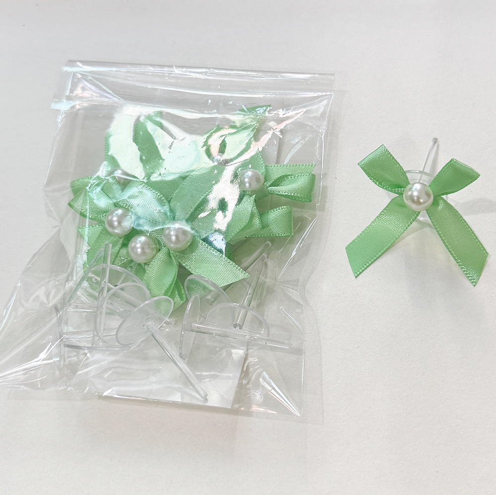 Plug-in Pearl Bowknot Fruit Green