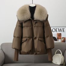 反季清仓羽绒棉服女冬短款带毛领2024新款小个子韩版宽松加厚棉袄