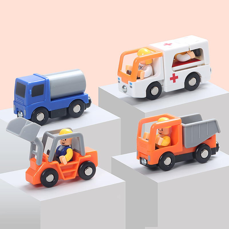 Juguetes para niños, coche de juguete para bebés, mini traje de coche de ingeniería transfronterizo para niños, traje de coche de energía, traje de equipo médico