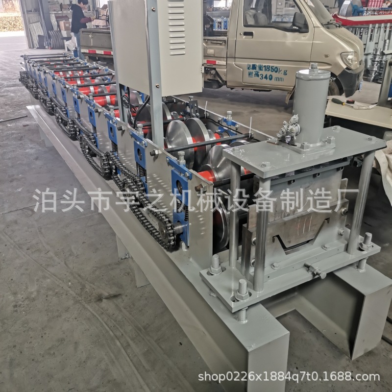 水槽机屋顶光伏水槽成型设备金属冷弯成型机全自动u型槽冷弯机械