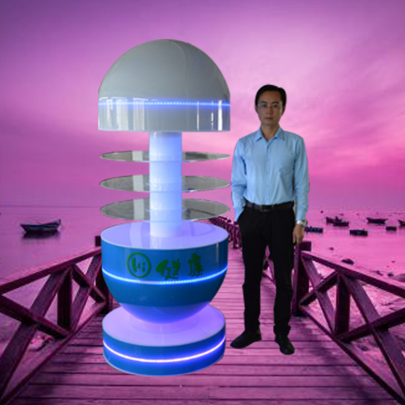 按需制作展厅展柜带灯整店设计输出高档产品货架护肤品发光展示柜