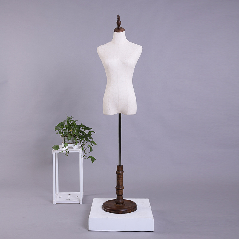 Estilo coreano tienda de ropa modelo apoyos ventana femenina soporte de exhibición mesa de maniquí modelo de ropa de mujer estante antiguo modelo de vestido de boda