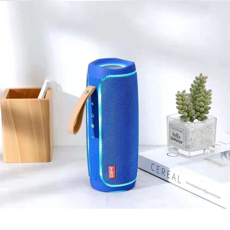 TG287 portable Bluetooth speaker outdoor portable sports subwoofer card radio FLIP5 gift with light