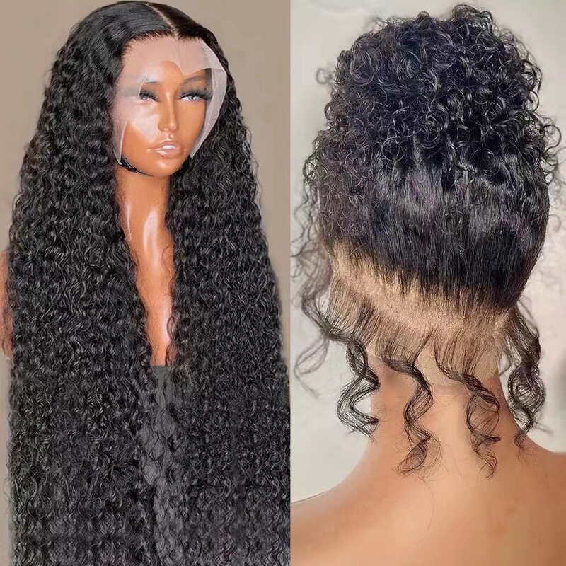 Amazon Front Lace Wig 2025 New Wig Long Curly Hair Cross-Border African Small Curly Wig Set Ready Wig Amazon Front Lace Wig 2025 New Wig Long Curly Hair Cross-Border African Small Curly Wig Set Ready Wig