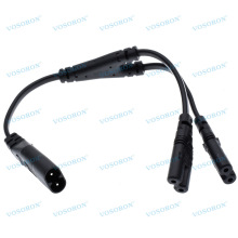 IEC320 C8-2*C7����β�Դ��һ�ֶ����ֹ��^�D��λĸ�^���L��ȫ�~