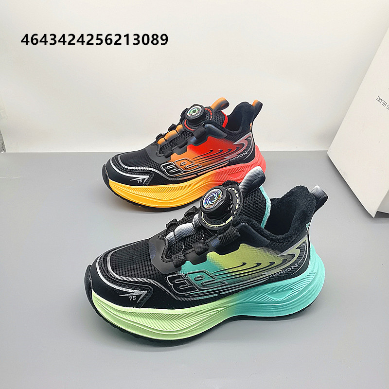 Fule oso segundo algodón 32 - 37 talla zapatos deportivos para niños zapatos deportivos de invierno zapatos de algodón