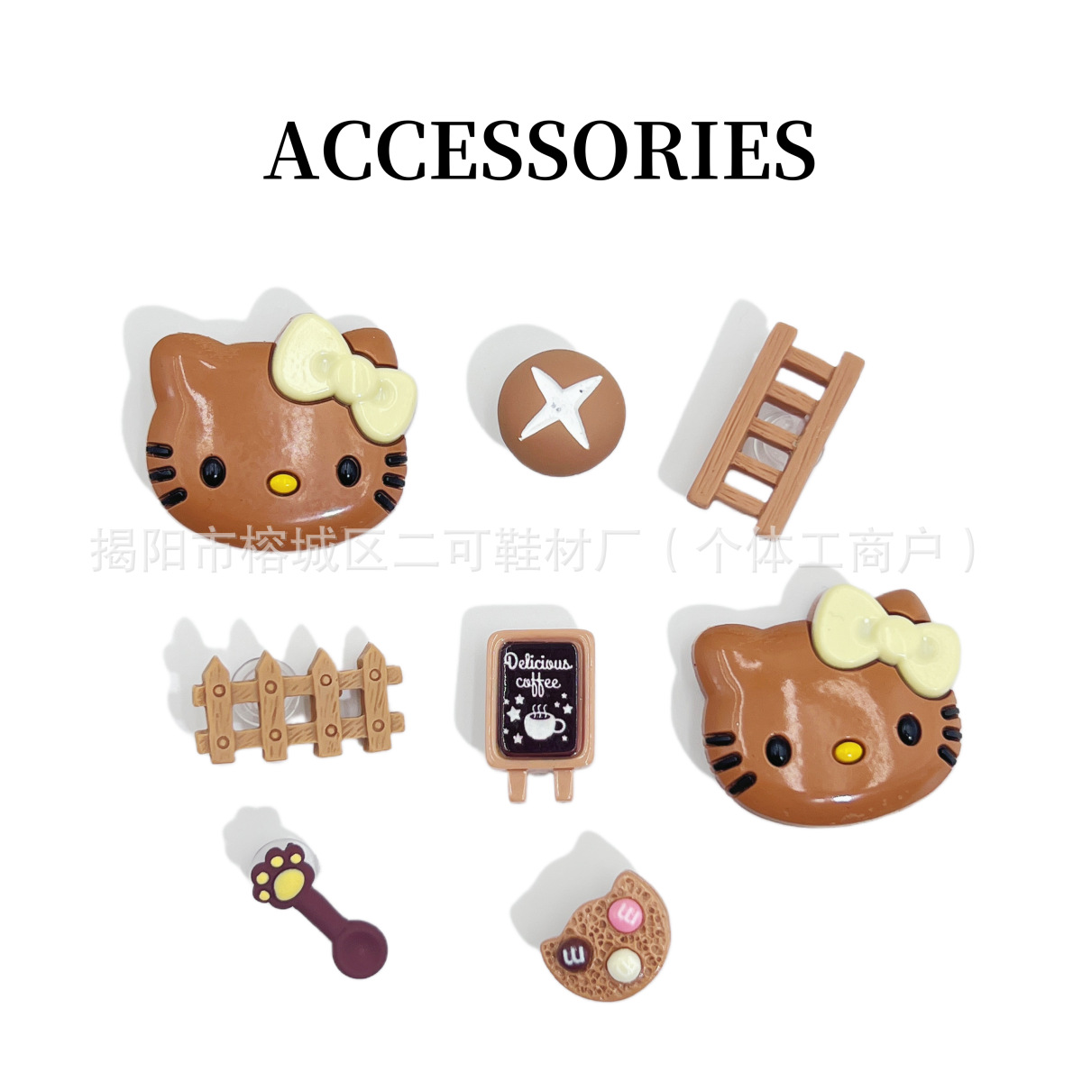 INS primavera nuevo ballet de perla punto de onda arco agujero agujero zapatos de ballet hebilla coreana diy accesorios desmontables