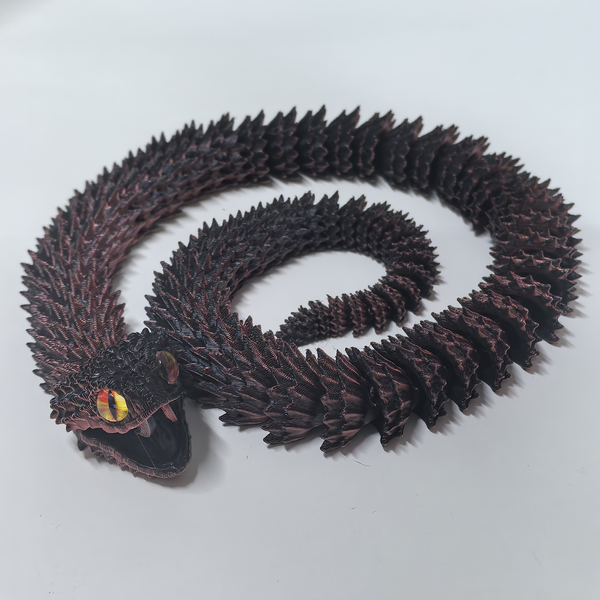 3D Printed Kidsren's Toy Model Fang Viper Fully Jointed Movable Viper Artificial Animal Desktop Ornaments Stall