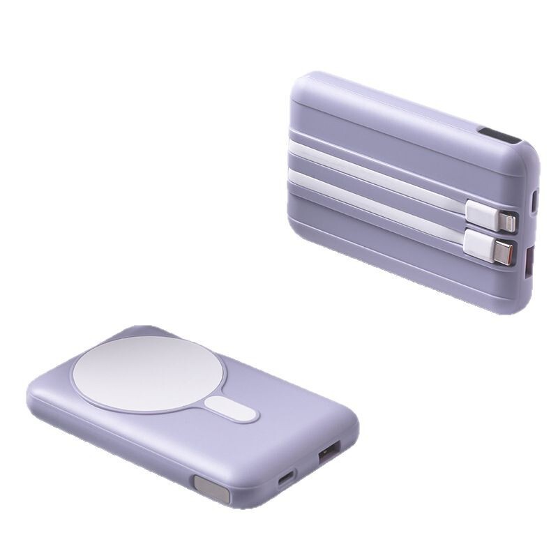 3C国家標準認証ワイヤレス磁気充電器10000mAh急速充電モバイルバッテリーKC磁気ワイヤレス充電|undefined