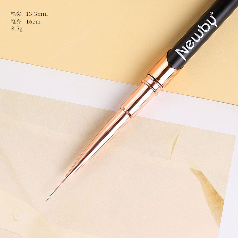 Bolígrafo de acuarela de manicura Pigmentos florecientes para pintar el área de la línea Colorear la pintura de flores Herramienta de bolígrafo de manicura japonesa