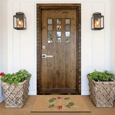 Door Mats Wholesale Avtomobil döşəmə paspasları - zx-christmas-model-s-06-4060silk-circle