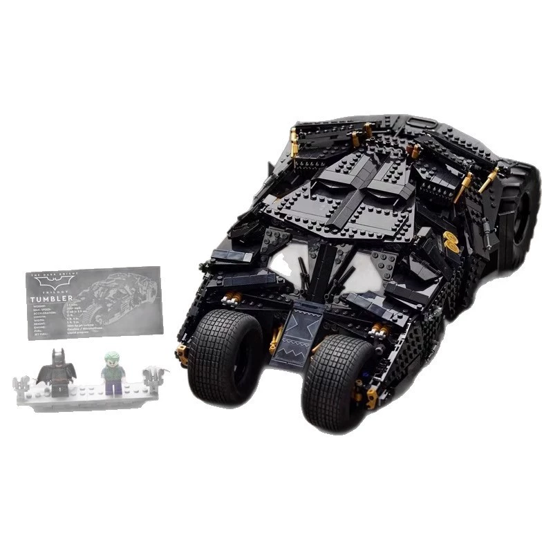 Lego, batmobile, constructor, combat vehicle, minifigure, Batman