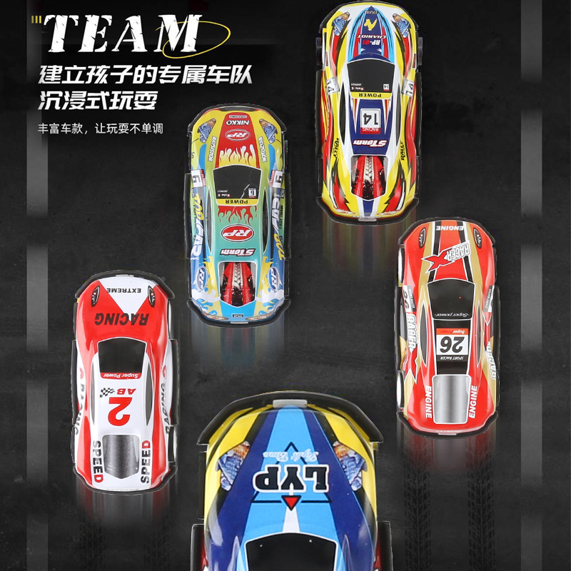 Aleación coche de hierro coche modelo de simulación de juguete para niños coche Tire hacia atrás coche puesto transfronterizo al por mayor TikTok