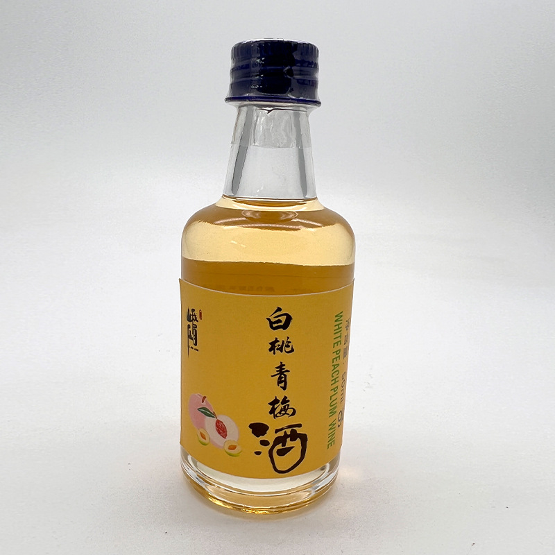 新品组合发酵型果酒果酒桃果味酒峨眉仙茶酒新品白桃乌龙茶酒