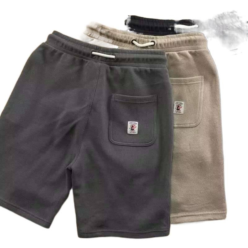 Men's Clothing Men's Summer Trendy Brand Sports Casual Shorts Loose Large Size Five Point Pants Thin Design Niche_viptrois.com