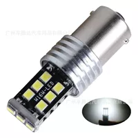 Автомобильный светодиодный указатель поворота 1156 1157 2835 15smd высокой яркости декодирования фонаря заднего хода стоп-сигнала
