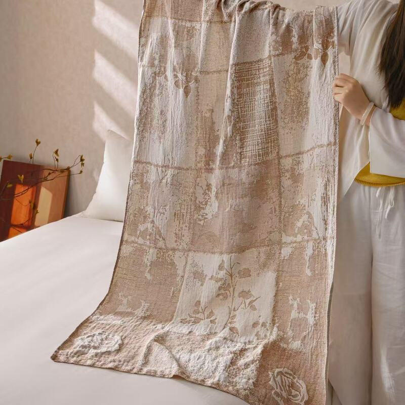 Hemp Gauze Bath Towel Live Broadcast Hot Sale Light Luxury French Style Thin Multifunctional Summer Bath Wrap Plant Fiber Hemp Gauze Bath Towel Live Broadcast Hot Sale Light Luxury French Style Thin Multifunctional Summer Bath Wrap Plant Fiber