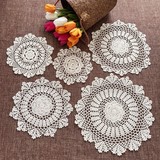 Подставка для столовых приборов, связанная крючком, кружевной коврик для стола, чехол для полотенца, чехол для настольной лампы Мори, материал «Ловец снов», кружевной стиль