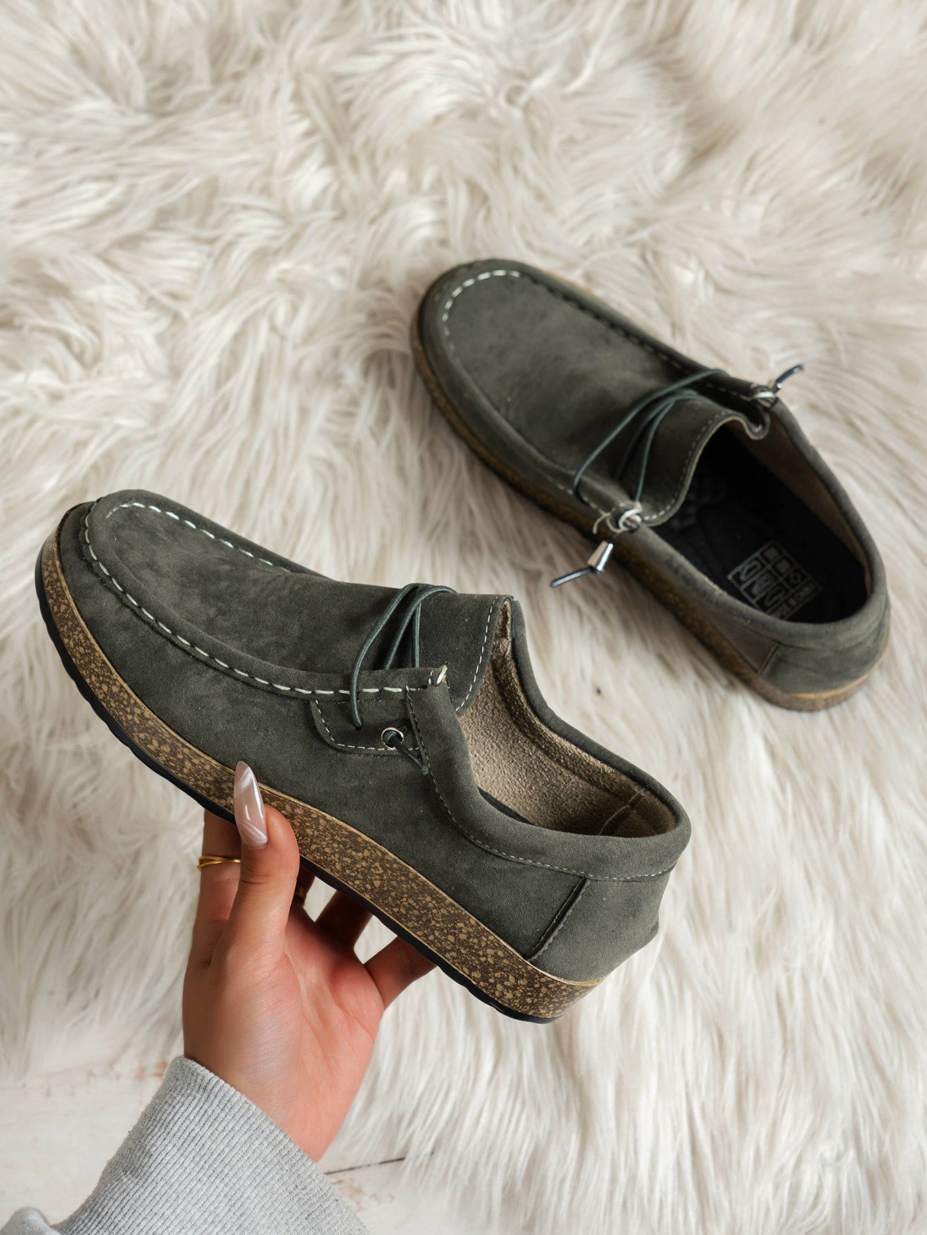 2024 new plus size women's shoes with flat bottom and elastic band lazy feet, casual single shoe for one foot_voghion.com