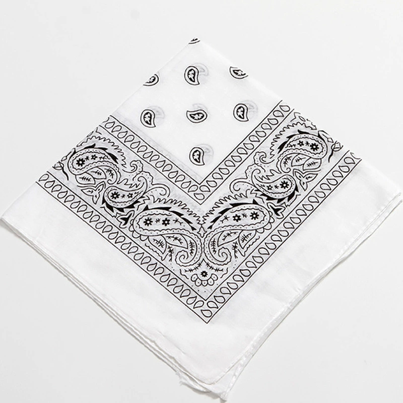 Хлопковый шарф Cashew Flower Amoeba Square с рисунком Paisley Street Dance Magic Headscarf Mask Bandana Офф-роад лицевая маска