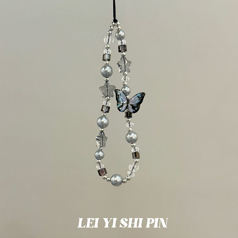 [Mel Peach Oolong] nuevo diseño de cuentas dulces nicho hermosa cadena de teléfonos móviles de cuentas de alta gama cadena de teléfonos móviles