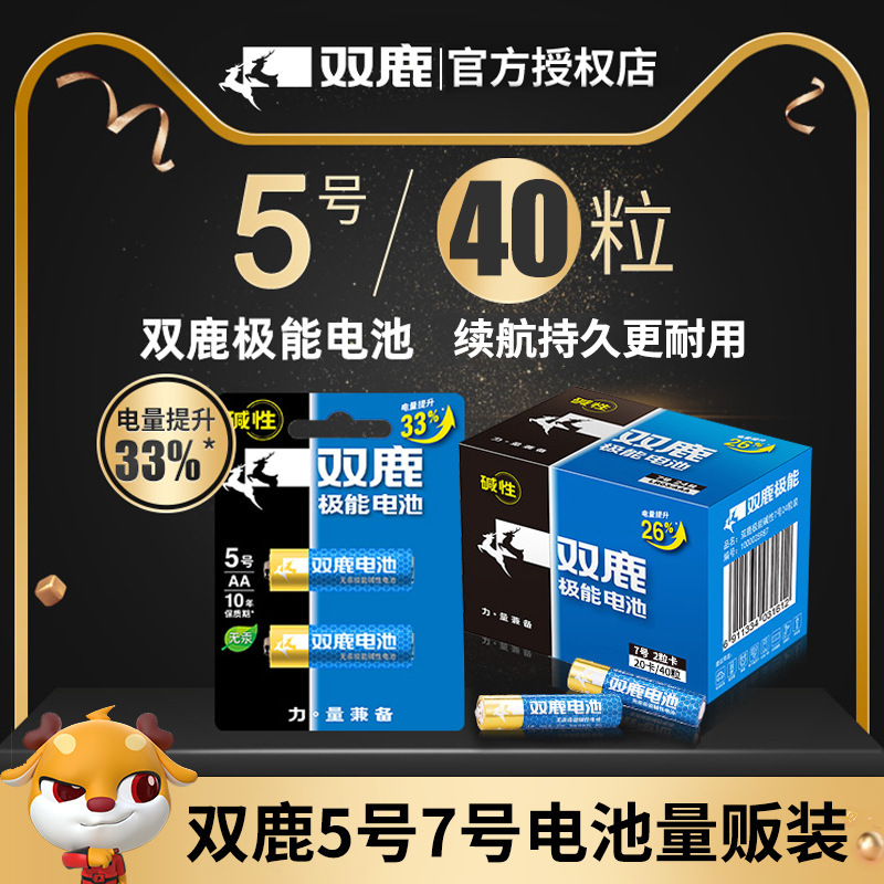 Shuanglu No. 5 Extremely Alkaline LR6 Battery AA Wireless Mouse Light Plate Remote Control Toy No. 5 Optional No. 7 LR03 #