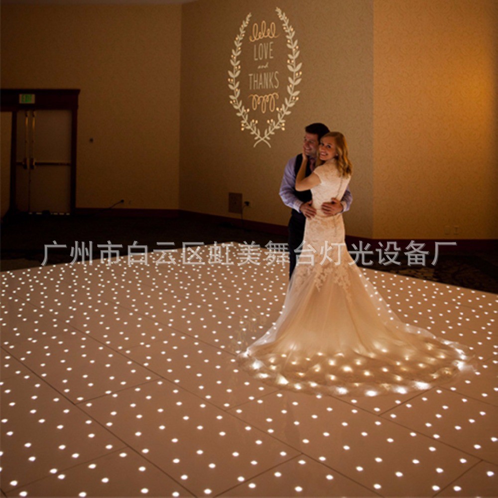 60x60cm 60x120cm 婚庆星空地板 舞台灯光 酒吧 ktv