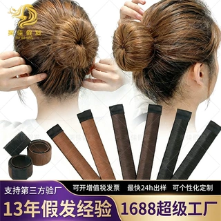 法式卷发宝花式多样盘发器子头圈花苞头假发卷发棒厂家直销