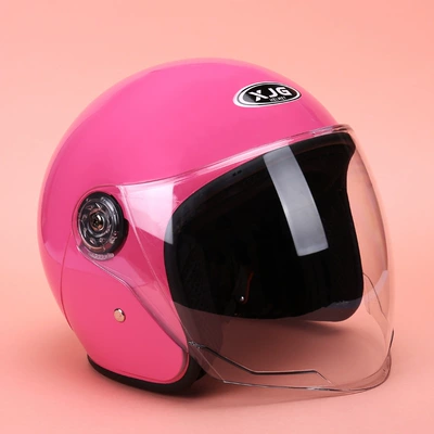 Motosiklet kaskı (dəbilqə) Helmet - queen-powder-cold-protection-and-warmth-hd-clear-lenses