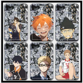 乌野高校门禁卡水卡饭卡校园卡公交卡银行卡套一件代发