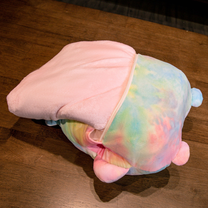 Cartoon transfronterizo 2 - en - 1 almohada manta almohada de doble uso almohada mano caliente muñeca oficina pierna artefacto almohada siesta al por mayor