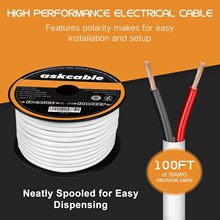 18/2 AWG 100FT 늾� 18 Ҏ�� 100 Ӣ�� 2 ���w�P����