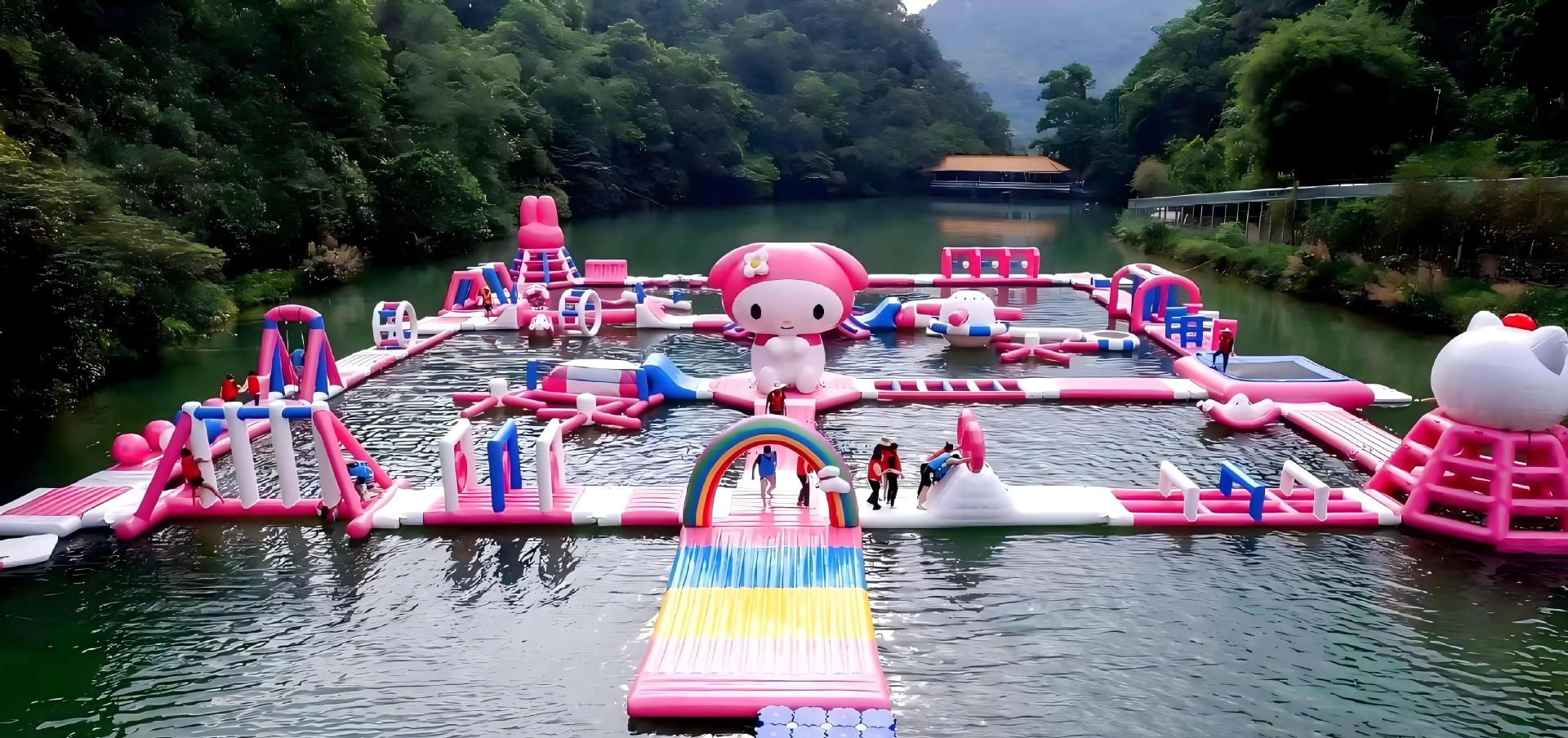 Agua inflable, castillos inflables, accesorios, juguetes para niños personalizados, inflables, al aire libre, gran lago, agua, agua, agua