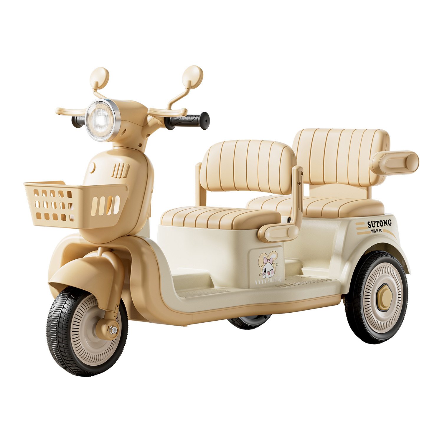 Motocicleta eléctrica para niños, triciclo para adultos, coche para niños, coche de juguete de carga remota para niños