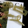 Green summer big crab pin to go out, hairgrip, shark, hair accessory, Korean style, wholesale
