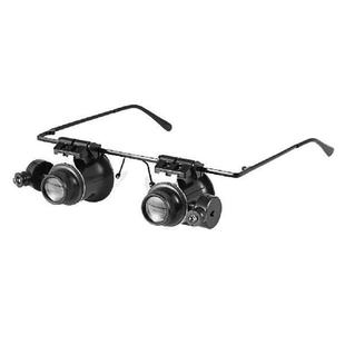 20X Magnifier Glasses Type Double Eye Loupe Lens Watch Repair