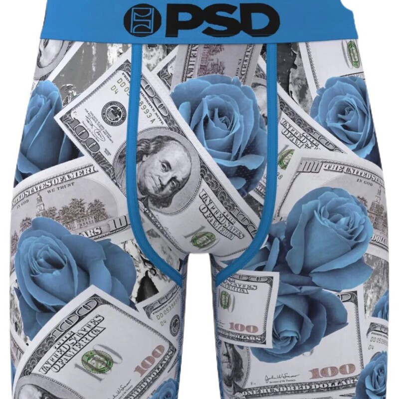 Cross-border Explosions Fashion Brand Men's Shorts Personalized Printing Long Boxers PSD Quick-drying Sports presale