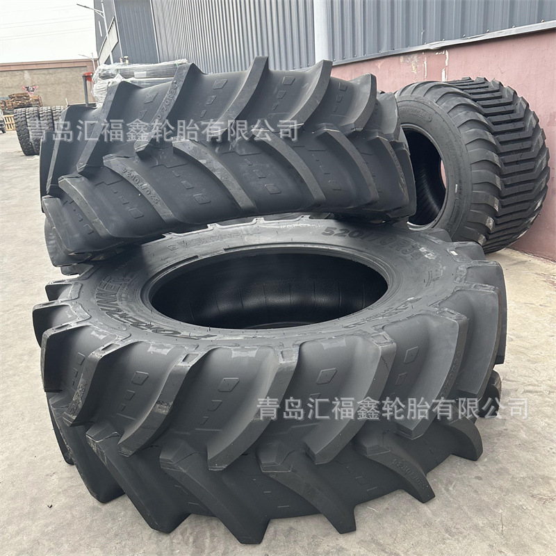供应520/70R34 500/360/420/380/70R24钢丝子午真空胎拖拉机轮胎