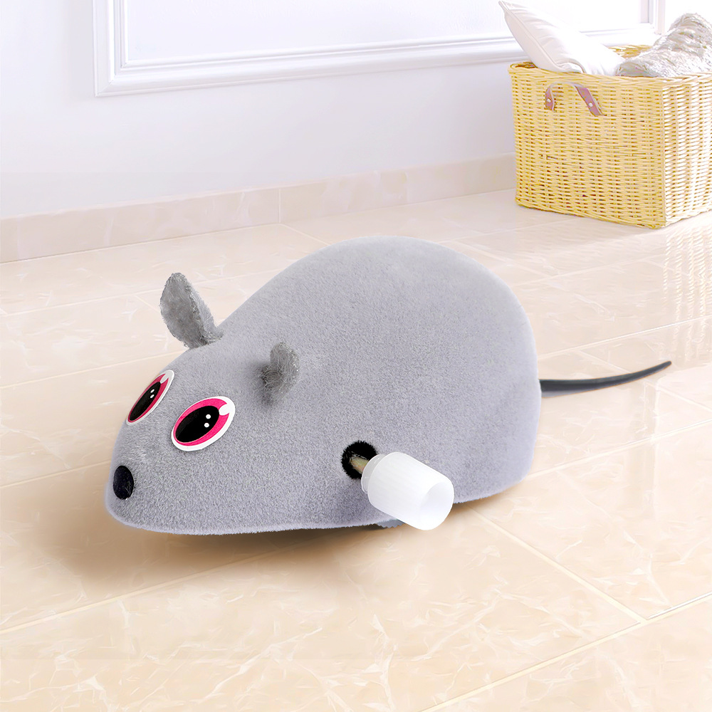 Juguetes eléctricos para gatos, ratones de peluche, ratones de inducción inteligente, juguetes para gatos