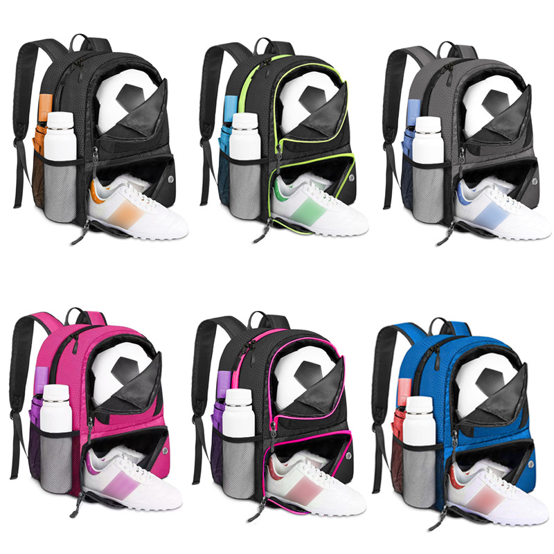 New Large-Capacity Independent Ball Compartment Basketball Bag, Multi-Functional Student Outdoor Sports Training Bag, Football Bag in Stock