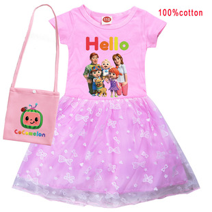 cocomelon���Q��ͨŮͯ�b�B��ȹ�� ���bȹ�� �羳һ�����l8621