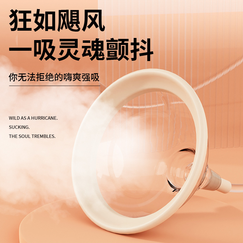 斯汉德S414-2丰乳挑逗吸乳器双罩入体小跳蛋SM调教夫妻调情性玩具