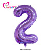 Digital balloon, children's evening dress, decorations, layout, 32inch