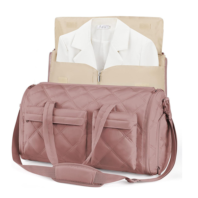 Nueva bolsa de ropa, ropa convertible, bolsa de lona, bolsa de traje, bolsa de viaje, bolsa de lona con compartimento para zapatos